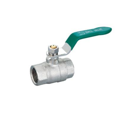 China Female 1 / 2 Threaded Ball Valve SS Gas Water Chrome Plating Manual For Piping Connections for sale