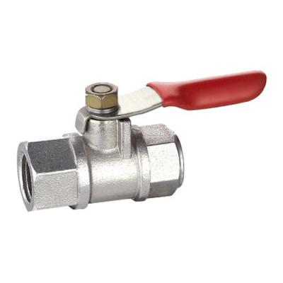 China Brass Female Mini Ball Valve Male SS Threaded Brass Ball Valve for sale