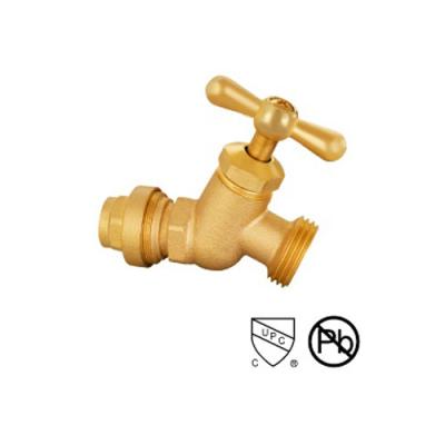 China Brass Boiler Drain Valve Quick Connected With Zinc Alloy Handle Solder Threaded Heavy Duty for sale