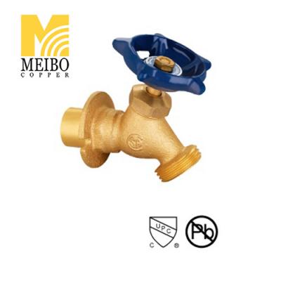 China Threaded And Solder Ends  Plain Brass Boiler Drain Valve  For Machine for sale