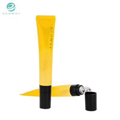 China Eco - Friendly Empty Eye Cream Tube Skin Care Packaging Tube With Massage Applicator for sale