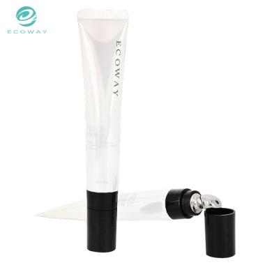 China Eco-friendly Good Quality Soft Cosmetic Cream Eye Cream Pipe Tubes Plastic Eye Cream Tube for sale