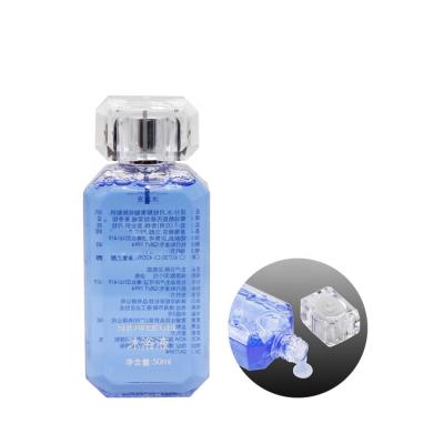 China Clear Square PET Plastic Cosmetic Empty Eco - Friendly Make Up Bottle for sale