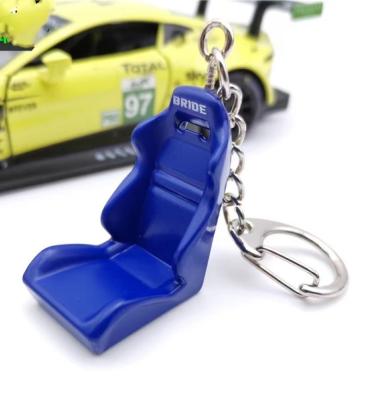 China High Quality New Arrival Wholesale Boutique Aluminum Customized Gifts Racing Seat Key Chain for sale