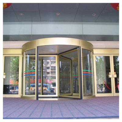 China Modern manual revolving door for commercial use for sale