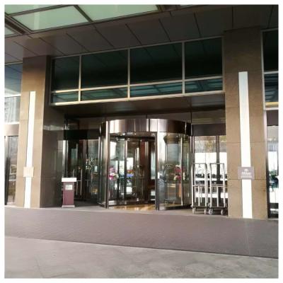 China Factory price revolving door automatic revolving door golass automatic revolving door for hotel for sale