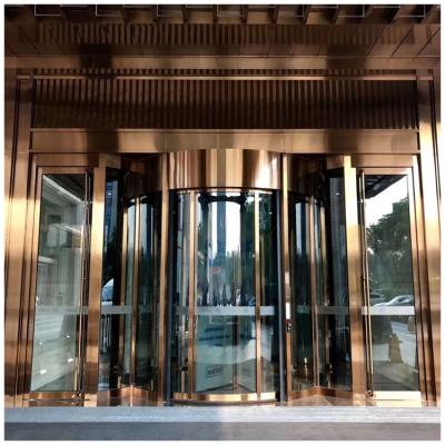 China Automatic Automatic Glass Revolving Door Automatic Revolving Door for sale