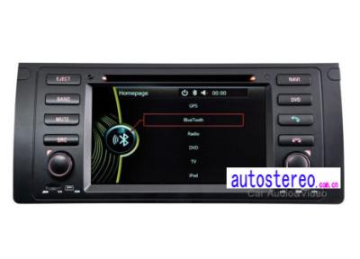 China Bluetooth-Auto Stereo Radiobmw Gezeten Nav DVD voor BMW Scherm van de 5 Reeksenx5 E53 M5 E39 7 het“ Aanraking Te koop