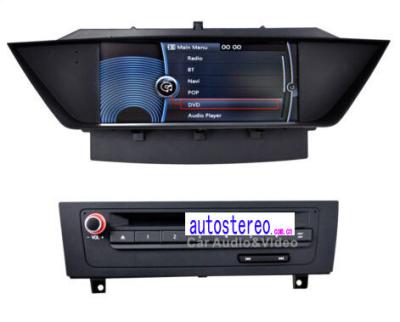 China 9“ HD-Hoofd de eenheidsmultimedia van Auto Stereogps voor BMW X1 E84 2009 - 2013 met Phonebook DVD iPod Te koop