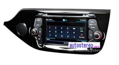 China 3G wifi Double Din Touch Screen Hyundai Sat Nav Car Stereo DVD for Kia Ceed GPS DVD Player for sale