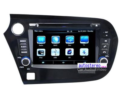 China 7 Zoll-Touch Screen Auto GPS-Navigation für Honda-Einblick Stereo-Autoradio-Multimedia Hand-Antrieb gelassen zu verkaufen