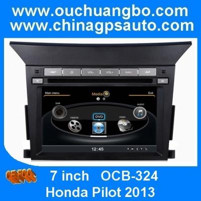 China Ouchuangbo S100 Platform for Honda Pilot Car GPS Sat Nav DVD Player Radio Stereo Multimedia System 2013 OCB-324 for sale