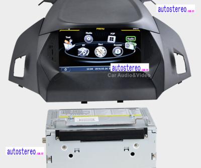 China Kuga 2013+  Ford Car Stereo GPS Headunit Multimedia with Phonebook and iPod Sliding Screen for sale