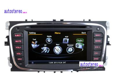 China Touch Screen Ford Car Stereo Car GPS System for Ford Focus Mondeo Kuga S-max Galaxy for sale