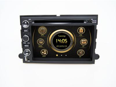 China De Navigatiesysteem van FORD DVD, 2din Autostereo-installatie met Navigatietouchscreen voor Ford-Mustangfusie Te koop