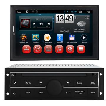 China Mitsubishi L200 Double Din Car Dvd Player Android System Built in Gps with Capacitive Panel for sale