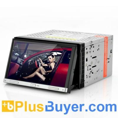 China Road Hog - Double DIN Car DVD Player with 7 Inch Touch Screen (Motorized Panel, GPS) for sale