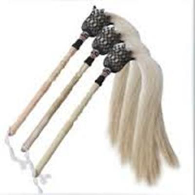 China China Natural Horse Hair Beater / Ponytail Cloth Supplier for sale