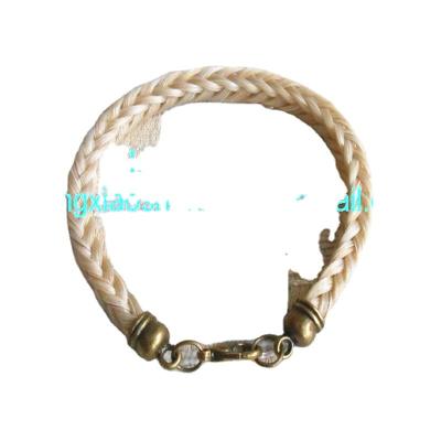 China The Other Horse Hair Bracelet Jewelry Necklace Made Of Popular High Quality Stainless Clasp Of Real Horse Hair for sale