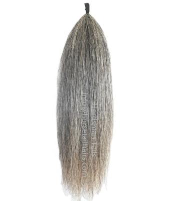 China Natural tapered or blunt cut equestrian products such as faux tails horse mane piece and 12-15 inches faux stop stud extensions for sale