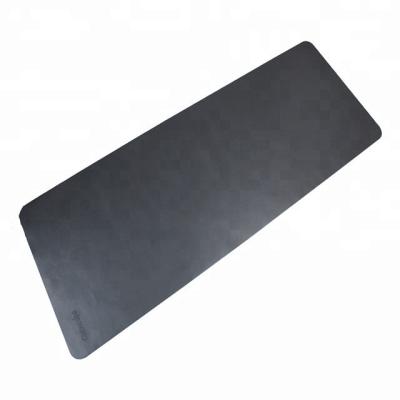 China Custom Made Natural Rubber And PU Printing Anti Slip Exercise Gym Equipment Yoga Mat for sale