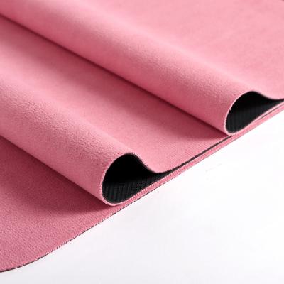 China Yoga Exercises Custom Yoga Mat No Slip Suede Natural Rubber Wholesale Custom Yoga Mat for sale