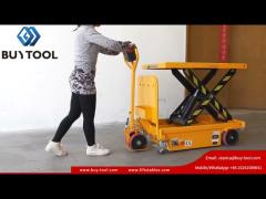 500kg Full Electric Hydraulic Self-Propelled Mobile Lift Tables