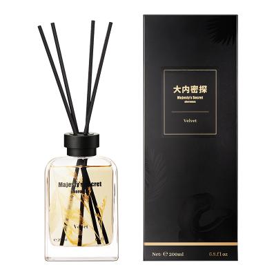 China Chinese Incense Aromatherapy Gift Box Long Lasting Home Fragrance Reed Diffuser with Fiber Stick for sale