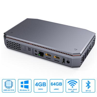 China T12 Chip Intel AMD Mini Portable Pocket PC PC with Port Serial-Parallel Intel Mini PC with win10 T12 Mini PC for sale