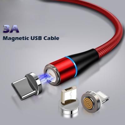 China 2020 Type-C Magnetic Fast Charging Cable 3A Charging Type Fast Charger - C USB Charging Cable Cord Micro Charging Data Cables For Lightning Charger for sale