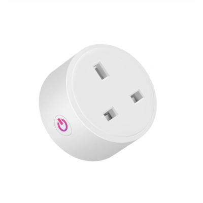 China Residential 220v/All-Purpose wireless wifi plug UK smart work with Amazon Alexa and Google Home for sale