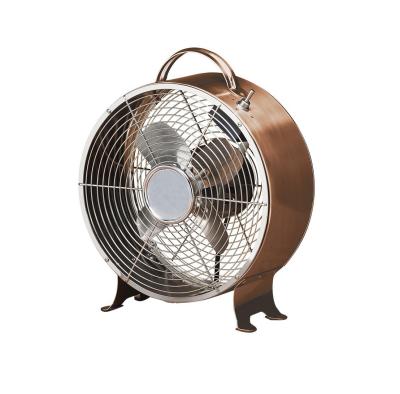 China Revista 9 la cuchilla antigua del aluminio con cobre de las fans eléctricas 4 de la pulgada 30W con la parrilla del metal de la seguridad en venta