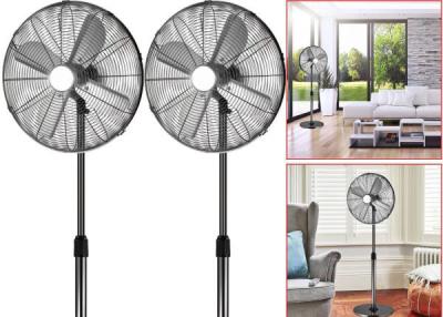 China Small Retro Standing Fan Adjustable 3 Speed Oscillating 16 Inch Brushed Copper for sale