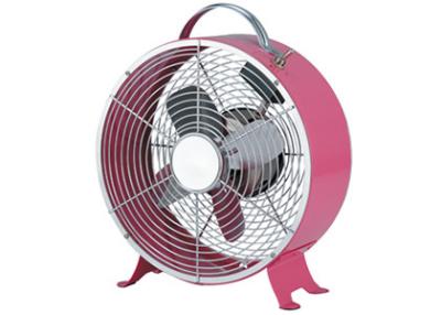 China 9'' Retro Metal Table Fan 2 Speed Setting Copper Color With GS / CE / ROHS for sale