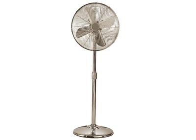 China 16 '' Retro Metal Construction Standing Oscillating Fan With 100% Full Copper Fan Motor for sale