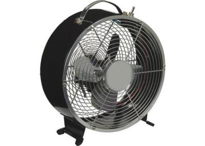 China Velocidad eléctrica del pedestal 2 del piso de acero del metal de la fan retra antigua del escritorio ajustable en venta