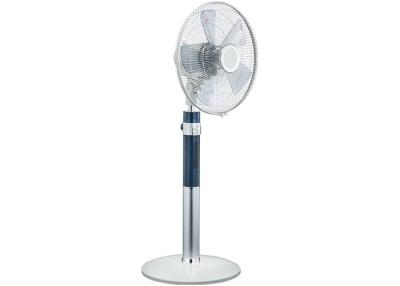 China Indoor UK Plug Figure 8 Oscillating Fan Floor Stand Round Base Adjustable Height for sale