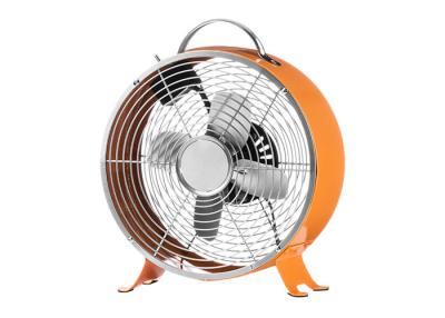 China Portable Switch Control Retro Electric Table Fan , Two Speed 9 Inch Air Circulator Fan for sale