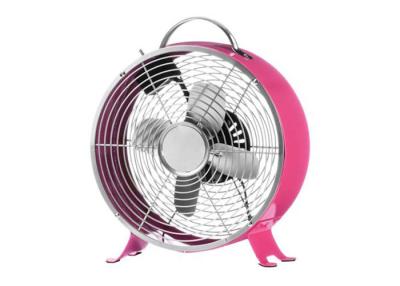 China 9 Inch Retro Table Fan Air Circulator 25 Watt Motor 2 Speed Options Space Saving for sale