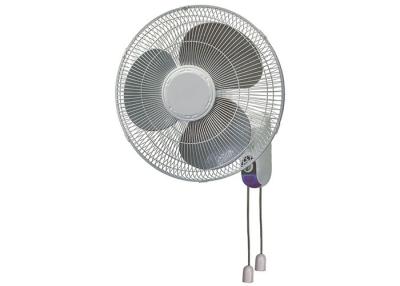 China ABS Or Metal Blade Grow Room Fans , 2 Pull Chains 55 Watt 120 Voltage Electric Wall Fan for sale