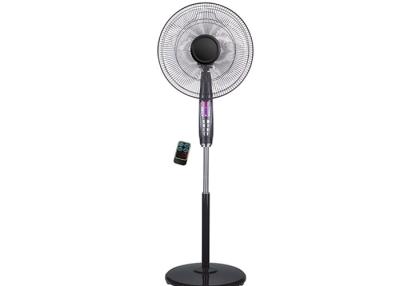 China 4 fan oscilante eléctrica del piso de la fan/90 grados del refrigerador de aire del pedestal de la cuchilla 110V en venta