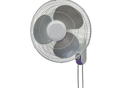 China Portable Electric Wall Fan 65W 3 Speed Copper Wire Grow Systems RoHS Certificate for sale