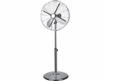 China 220V 60Hz Retro Floor Fan 2 Round Pin Plug Left And Right Oscillating For Home / Gyms for sale