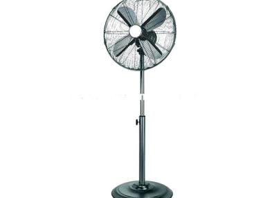 China Retro Industrial Stand Fan Vintage Metal 3 Speed Push Button 180 Degree Oscillation for sale