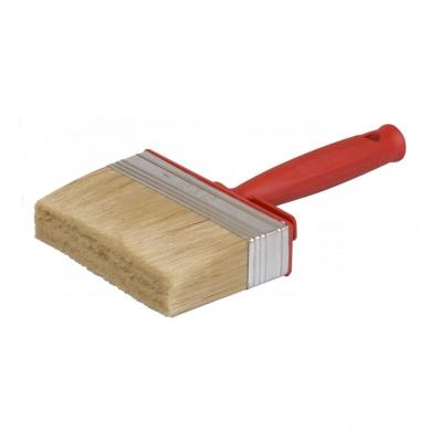 China Eco-friendly ceiling brush with red plastic handle for sale