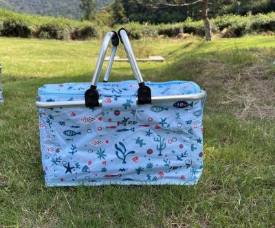 China Fashion Custom Waterproof Insulated Lunch Cooler Bags For Women Men Reusable Tote Lunch Bag For Work Picnic School for sale