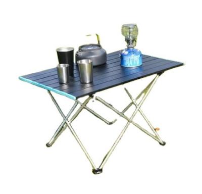 China Lightweight Portable Folding Table Aluminum Height Table Picnic Storage Bag Modern Camping Adjustable Folding Outdoor Metal for sale