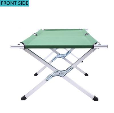 China Outdoor Camping Raising Travel Folding Ultralight Outdoor Portable Single Bed Nap Camping Bed Field Camping Bed Cradle For Adult for sale