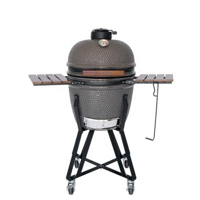 China Adjustable Height Hot Sale Grill Kamado Grill Hot Sale Golden Dart Medium 20 inch Ceramic Cooker Charcoal BBQ Smoker for sale