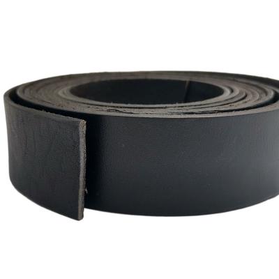 China Jewelry making or decor 30mm flat black leather band leather band, genuine cowhide leather 30mmx2mm for sale